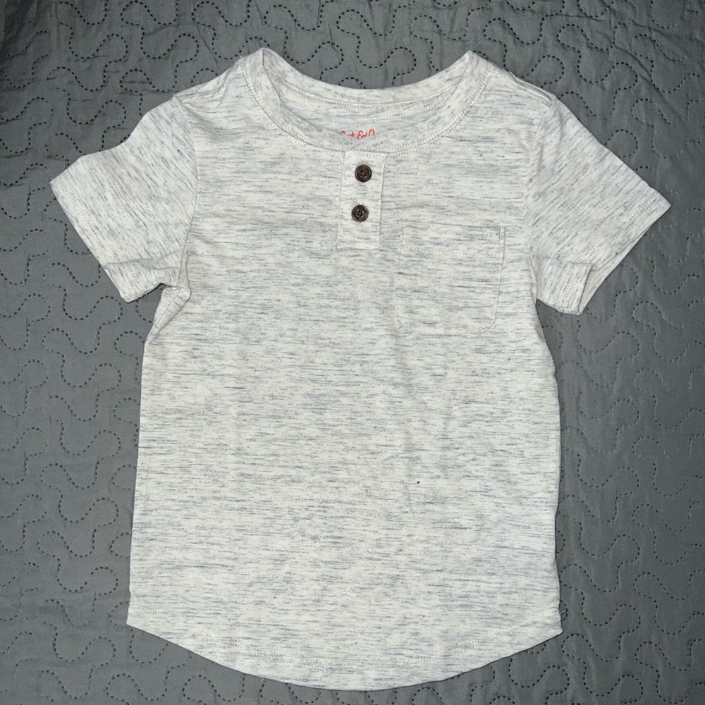 Heather gray toddler T-shirt